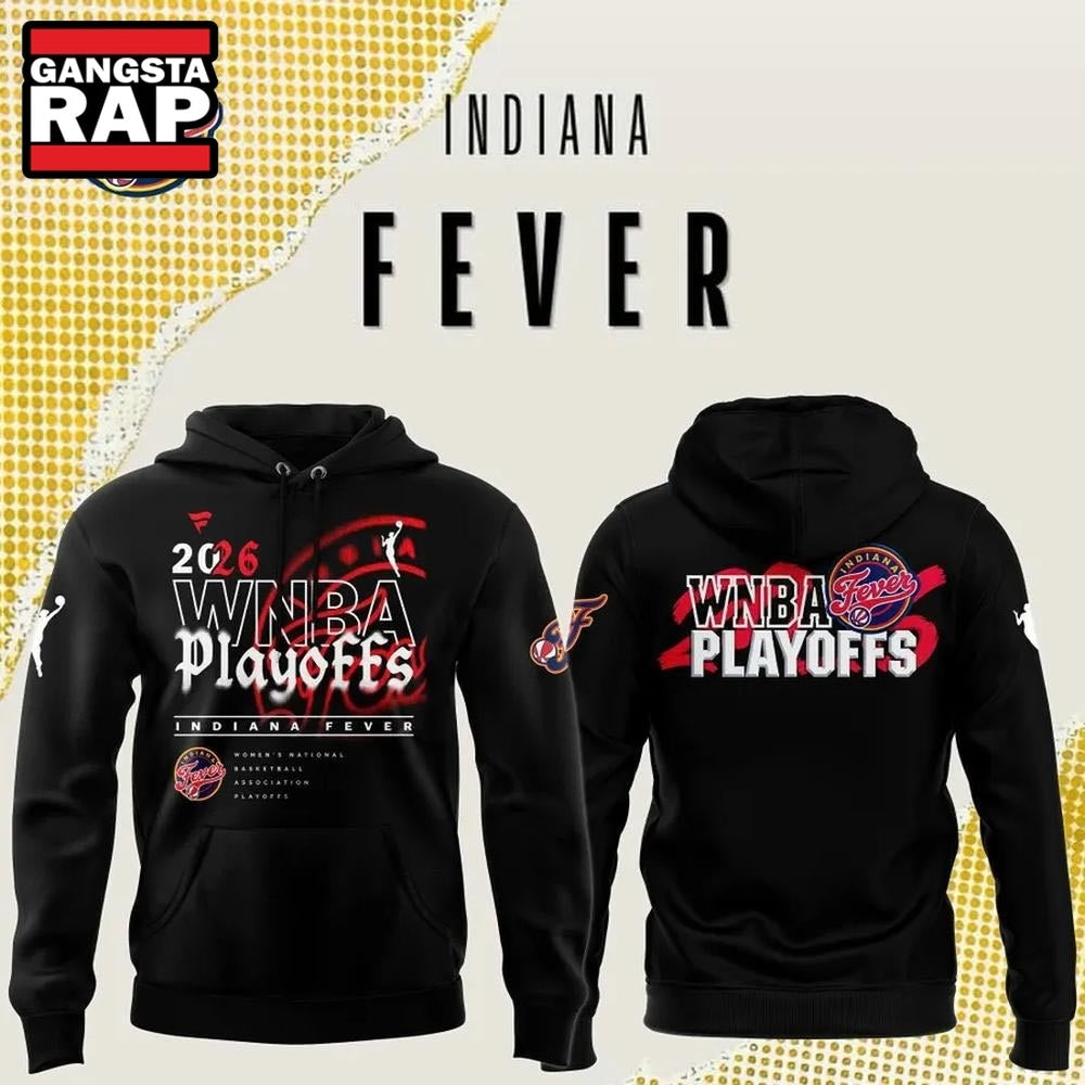 Indiana Fever 2026 WNBA Playoffs Eastern Conference Black Hoodie