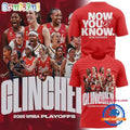Indiana Fever 2026 WNBA PLAYOFFS Now You Know Red 3D Shirt