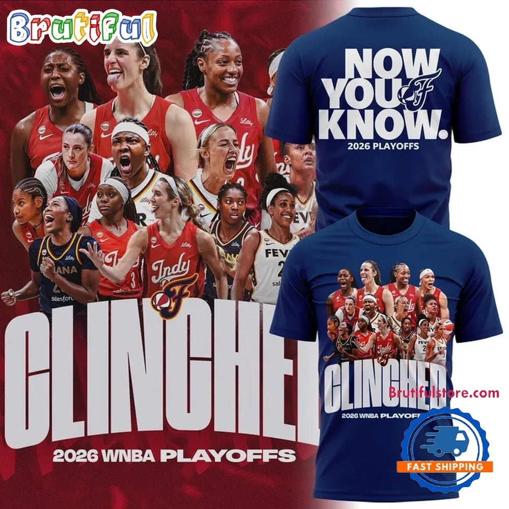 Indiana Fever 2026 WNBA PLAYOFFS Now You Know T Shirt