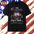 Indiana Fever Abbey Road Players Signatures Vintage Graphic T Shirt