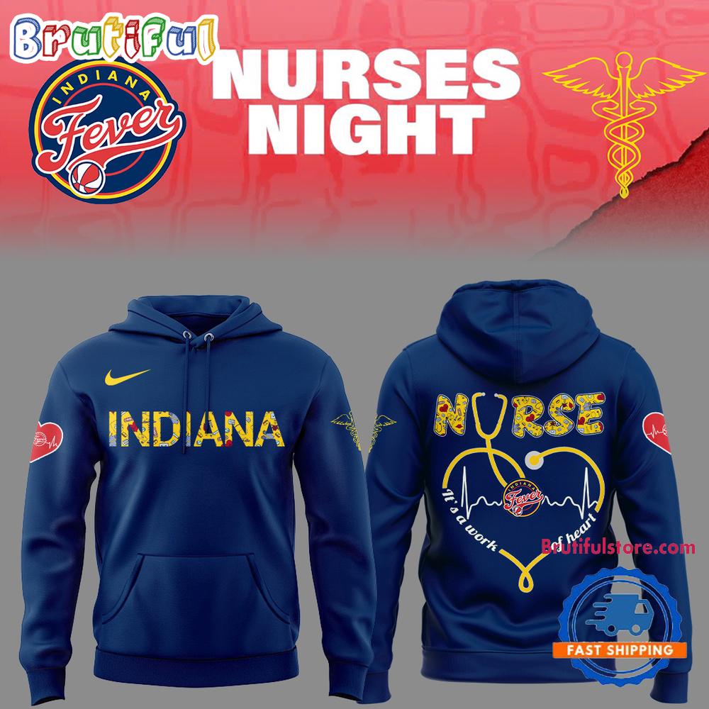 Indiana Fever Basketball Nurses Night 2025 3D Hoodie