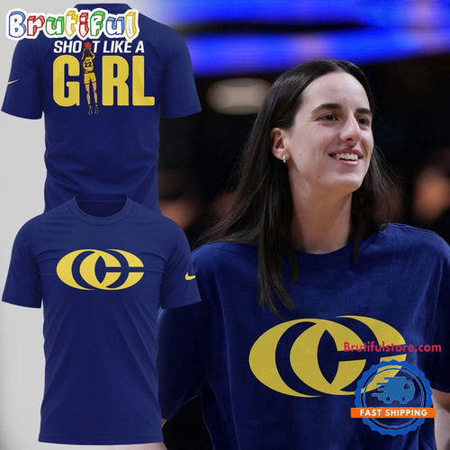 Indiana Fever Caitlin Clark Shoot Like A Girl 3D Shirt