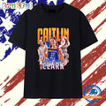 Indiana Fever Caitlin Clark Signature Vintage New T Shirt