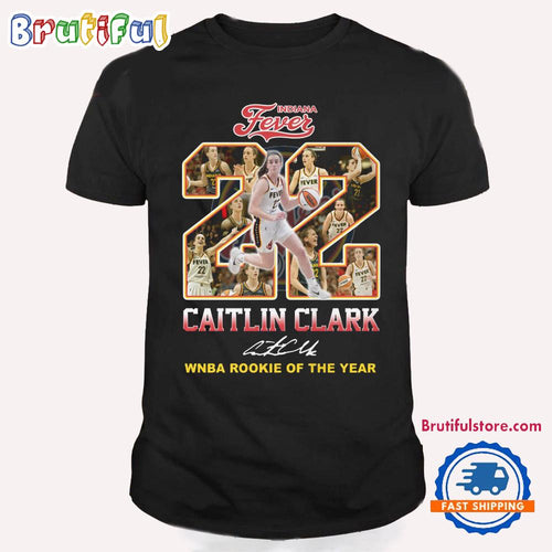 Indiana Fever Caitlin Clark WNBA Rookie Of The Year T Shirt