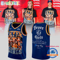 Indiana Fever Girls All Stars 2026 Limited Edition Blue Basketball Jersey