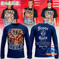 Indiana Fever Girls All Stars 2026 Limited Edition Blue Long Sleeve Shirt