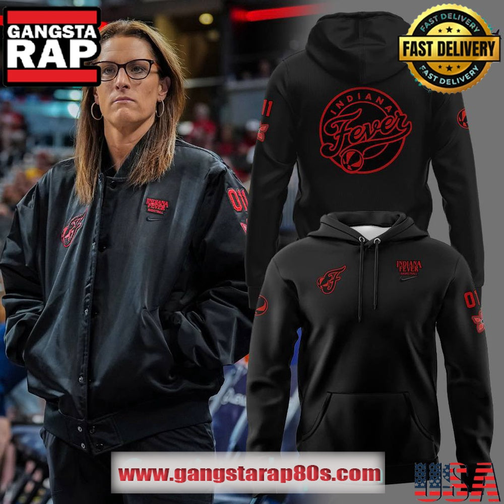 Indiana Fever Head Coach Stephanie White x Stranger Things Unisex Hoodie