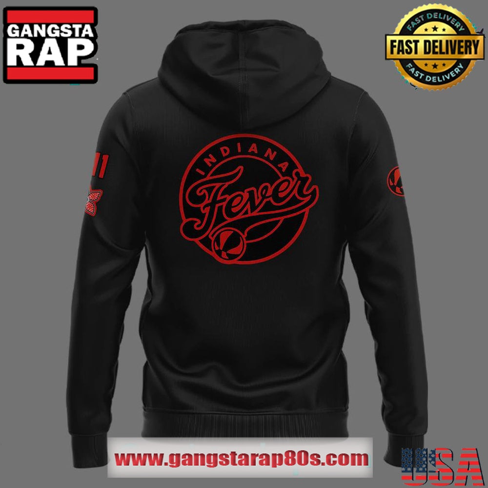 Indiana Fever Head Coach Stephanie White x Stranger Things Unisex Hoodie