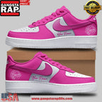 Indiana Fever Pink Sport Air Force 1 Sneakers Shoes