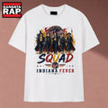 Indiana Fever Squad Women’s Basketball Graphic T Shirt, Music 2D Shirt