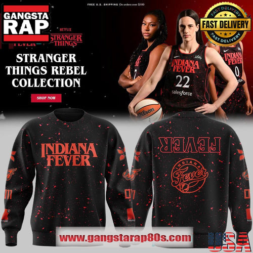 Indiana Fever x Stranger Things Rebel Swingman Limited Edition Sweatshirt