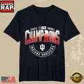 Indiana Hoosiers 2025 Big Ten Football Champions T-Shirt