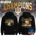 Indiana Hoosiers 2025-2026 CFP National Champions Special New Black Hoodie T-Shirt