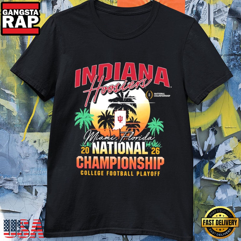 Indiana Hoosiers 2025-2026 College Football CFP Championship T-Shirt