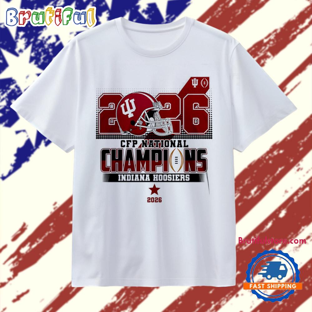 Indiana Hoosiers 2026 CFP National Champions one Time T Shirt