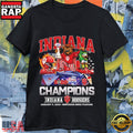 Indiana Hoosiers 2026 CFP Peach Bowl Champions Beat Oregon Mascot T-Shirt