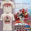Indiana Hoosiers 2026 CFP Quaterfinal Rose Bowl Game Champions T Shirt