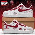 Indiana Hoosiers 2026 NCAA Football Back To School Air Force 1 Shoes Sneakers