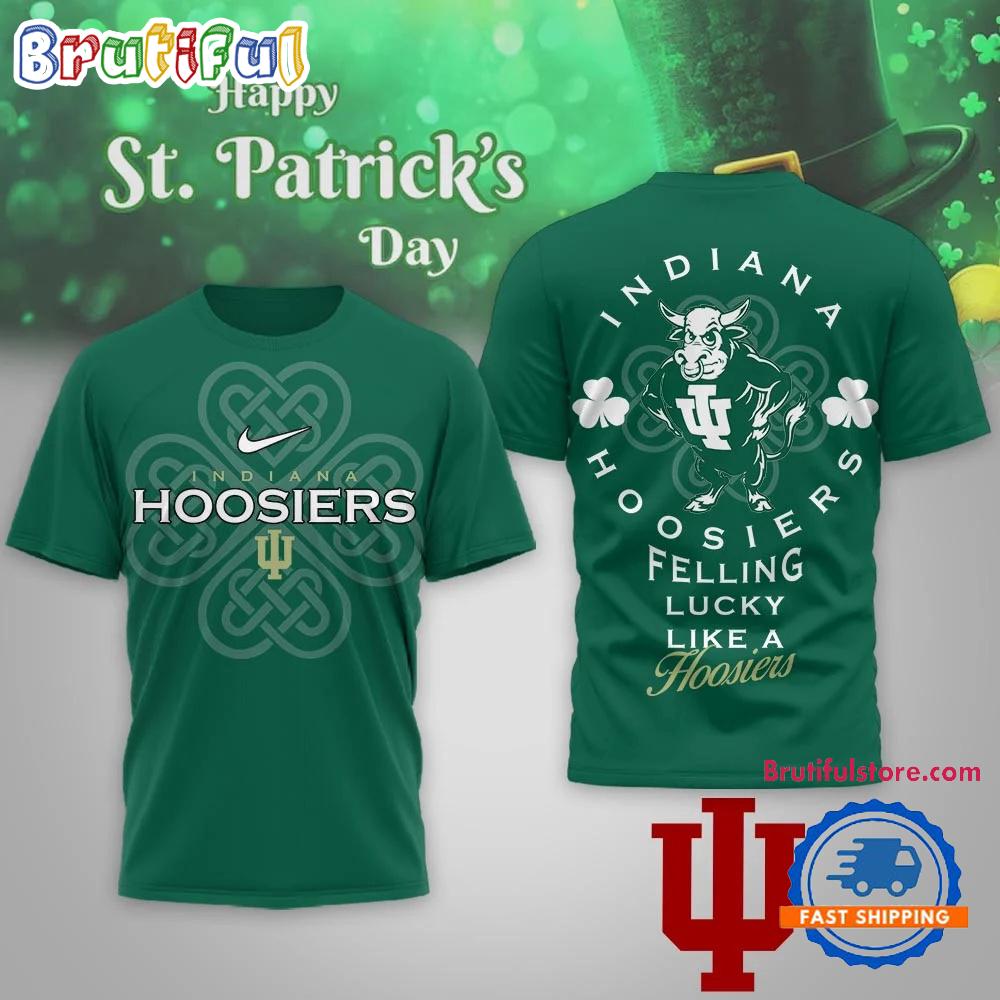 Indiana Hoosiers 2026 NCAA Lucky St. Patricks Day Limited Edition 3D Shirt