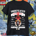 Indiana Hoosiers 2026 Undefeated Perfect Season Mascot Bike Motor All Signatures T-Shirt