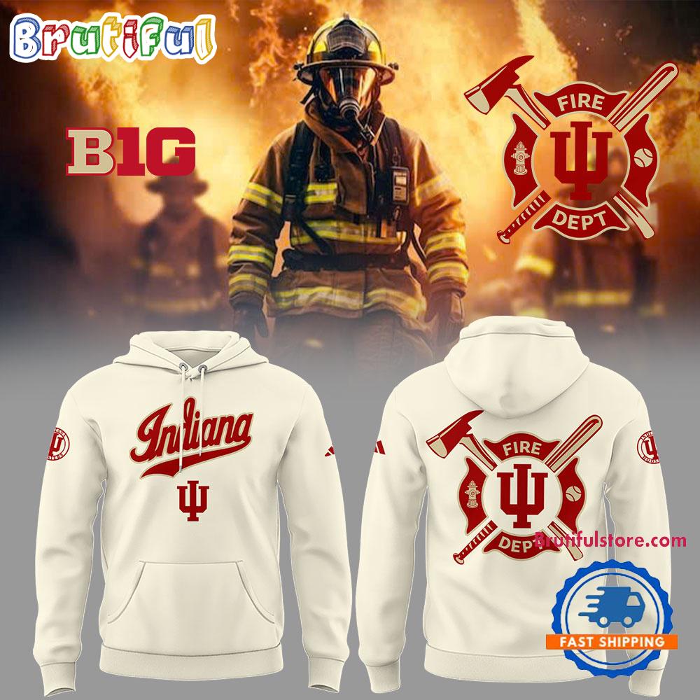 Indiana Hoosiers Baseball x Firefighter Appreciation Night 3D Print Hoodie T-Shirt