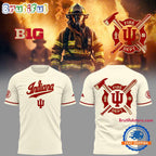 Indiana Hoosiers Baseball x Firefighter Appreciation Night 3D Print Hoodie T-Shirt