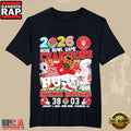 Indiana Hoosiers Beat Alabama Crimson Tide 2026 Rose Bowl Game Champions T-Shirt