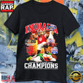 Indiana Hoosiers Beat Oregon Ducks to Win 2026 Chick-fil-A Peach Bowl Mascots T-Shirt