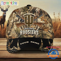 Indiana Hoosiers Camo Hunting Cap, Sport Team Camo Hunting Hats