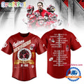 Indiana Hoosiers CFP National Champions 2026 Winner Team Player Name Red Baseball Jersey