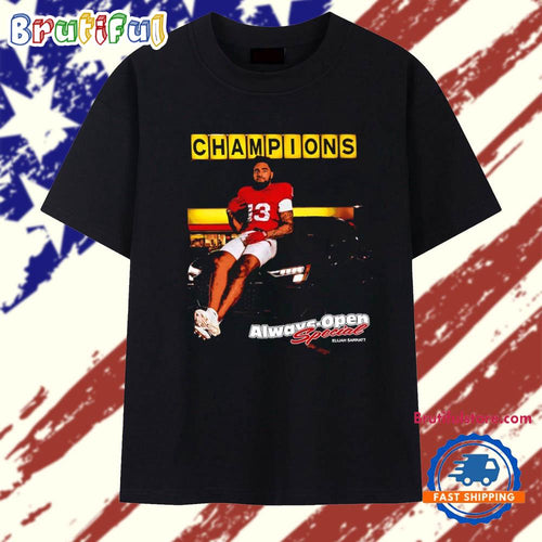 Indiana Hoosiers Elijah Sarratt Diner Champions Always-Open Special T Shirt