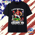 Indiana Hoosiers Flippin’ Peach Bowl Champions 2026 Undefeated 15-0 T Shirt