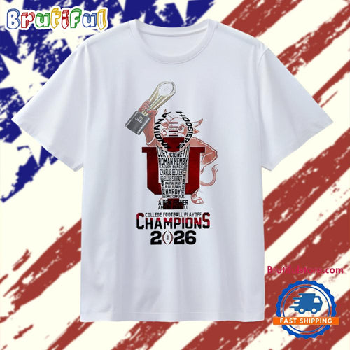 Indiana Hoosiers National Champions 2026 First Time trophy T Shirt