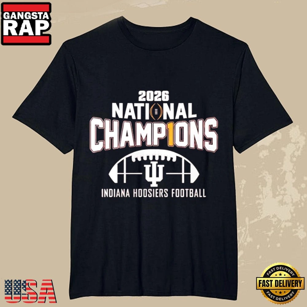 Indiana Hoosiers National Champions CFP 2025-2026 Victory T-Shirt