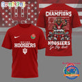Indiana Hoosiers NCAA 2026 Rose Bowl Game Champions Mascot 3D Shirt