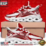 Indiana Hoosiers Custom Name Clunky Sneaker Max Soul Shoes