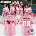 Indiana Hoosiers Softball Pink Uniform 2026 Limited Edition Baseball Jersey