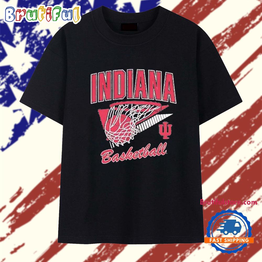 Indiana Hoosiers Throwback Basketball T Shirt