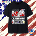 Indiana Hoosiers Undefeated 2026 Peach Bowl Champions score T Shirt