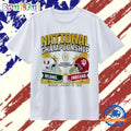 Indiana Hoosiers vs Miami Hurricanes CFP National Championship Matchup 2026 T Shirt