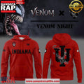 Indiana Hoosiers x Venom Night 2025 Special All Over Print Hoodie