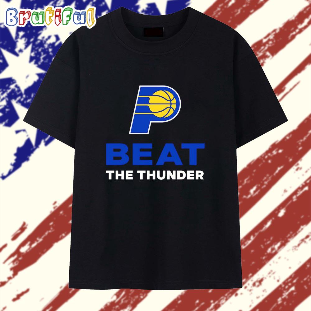 Indiana Pacers Beat the Thunder Logo T Shirt