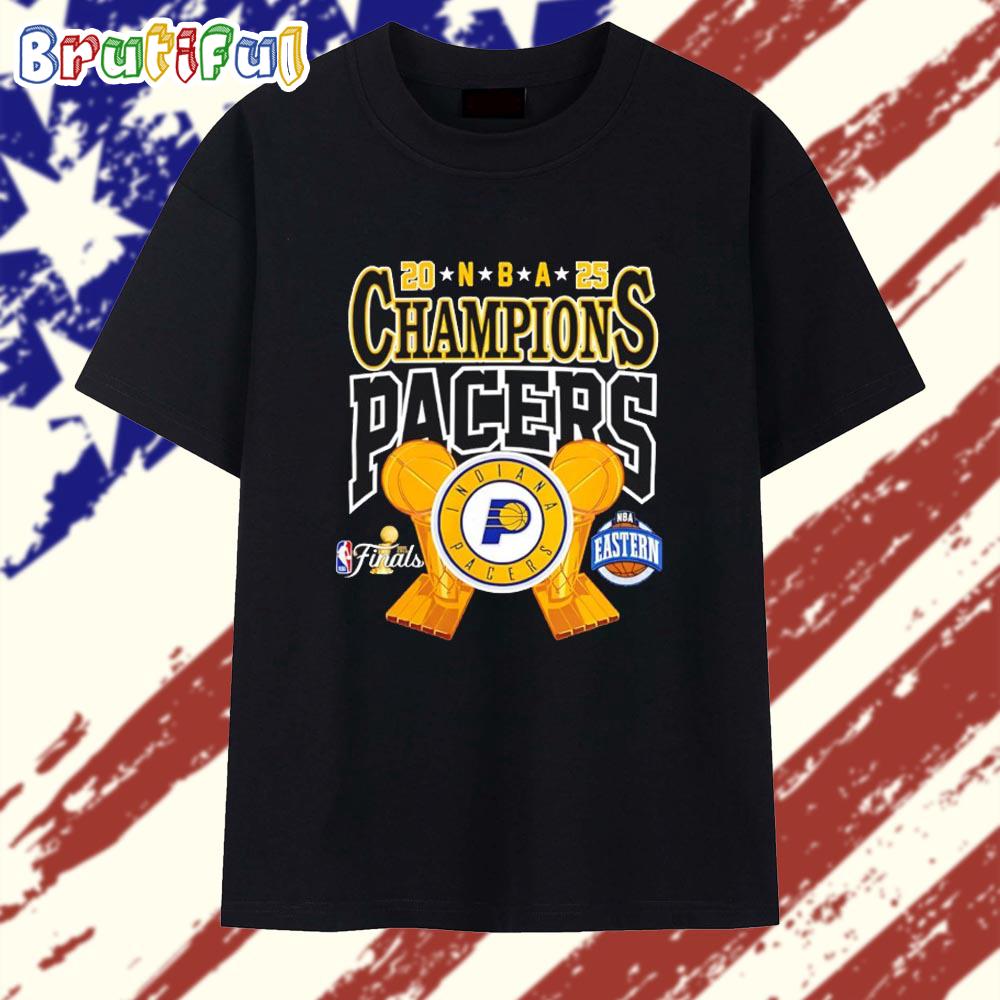 Indiana Pacers Big Champions 2025 Finals T Shirt