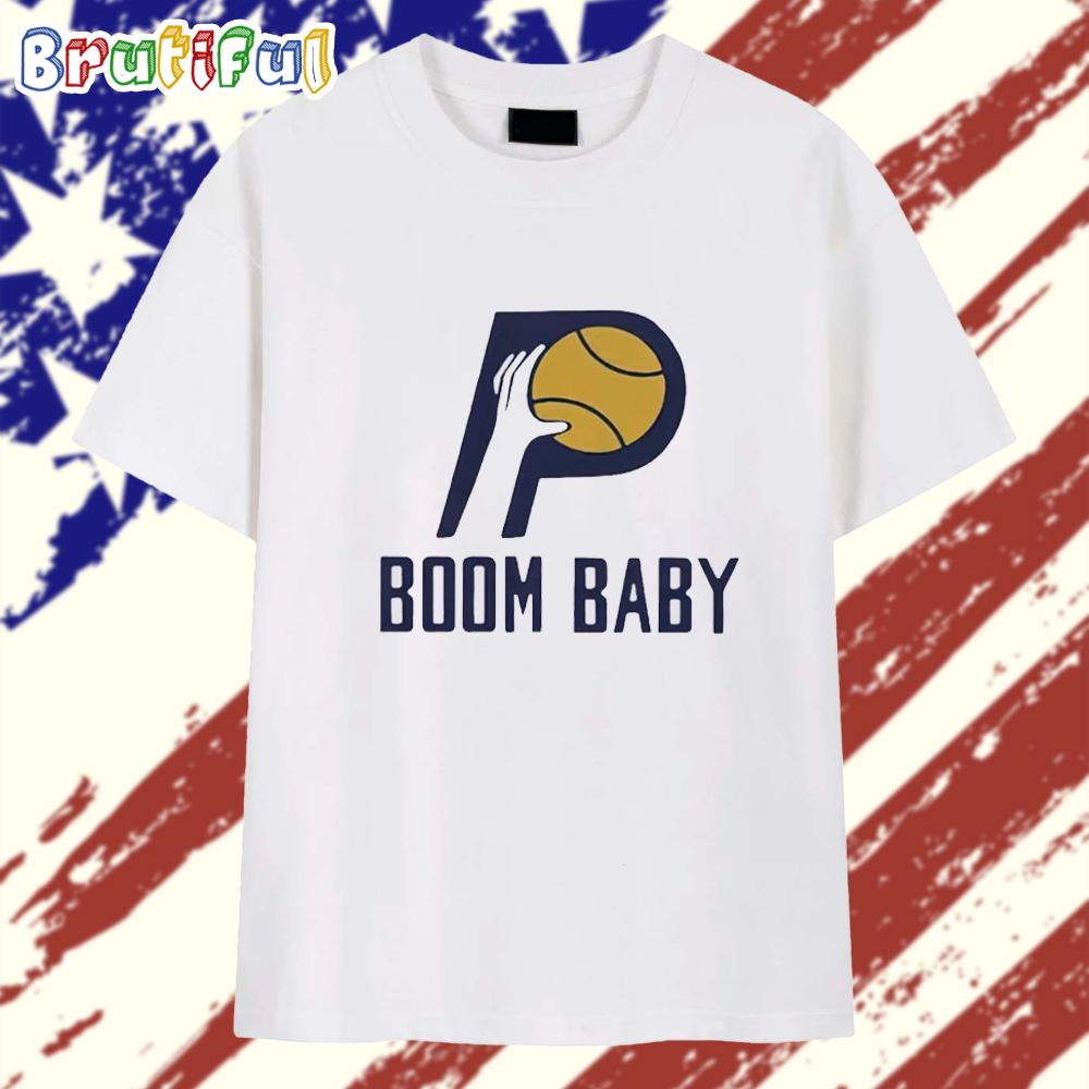 Indiana Pacers Boom Baby 2025 Eastern Conference Finals Champions T Shirt