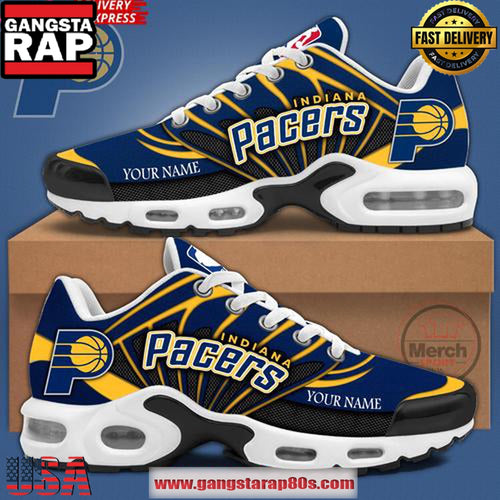 Indiana Pacers Custom Name Limited Air Max Plus Shoes Running Sneakers
