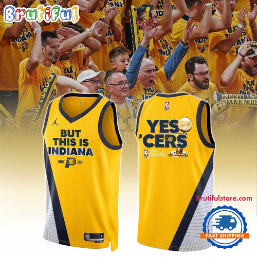 Indiana Pacers NBA Final 2025 Basketball Jersey