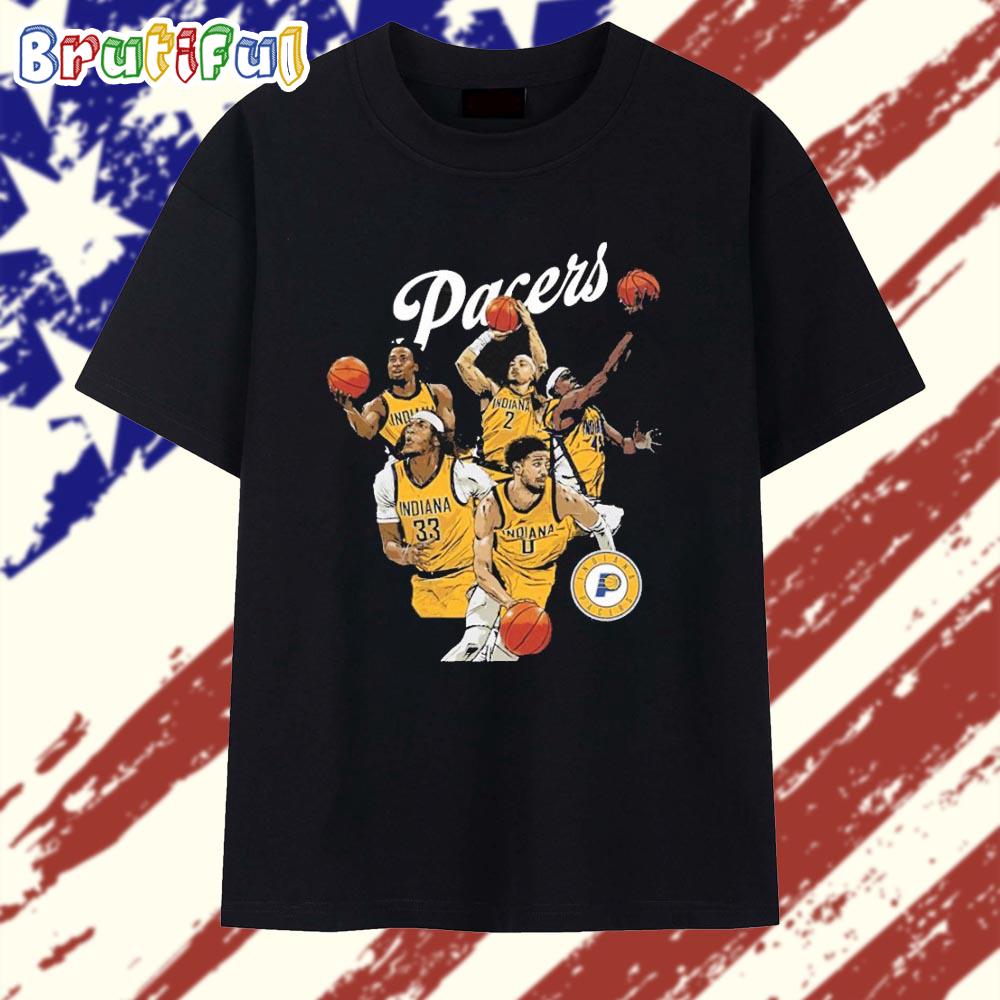 Indiana Pacers Starting 5 T Shirt