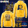 Indiana Pacers Thank You Fans 2025 NBA Final Team Graphic Hoodie T-Shirt