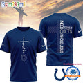 Indianapolis Colts 2026 NFL Faith Love Special New 3D Shirt