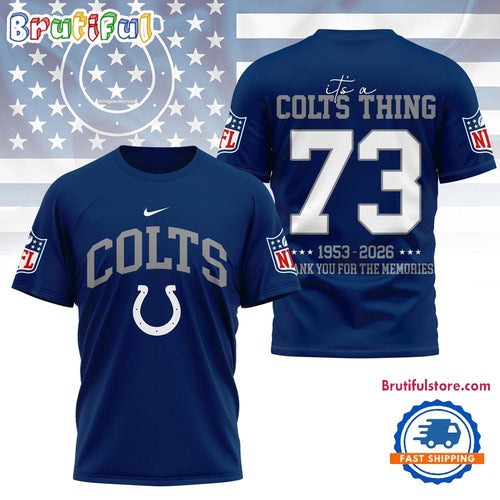 Indianapolis Colts 2026 NFL Legacy Limited Edition 3D Shirt